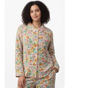Luxury Piyama Floral Print Women's Pajama set size Small